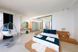 Postel nebo postele na pokoji v ubytování Villa Pax - Kalkan Villa