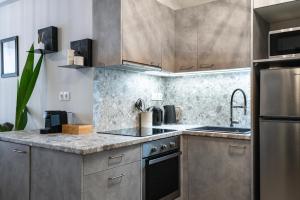 Kuchnia lub aneks kuchenny w obiekcie apt Seventeen_2-bedroom flat_Athens citycentre