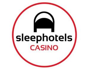 Ein Zertifikat, Auszeichnung, Logo oder anderes Dokument, das in der Unterkunft Sleephotels Casino ausgestellt ist