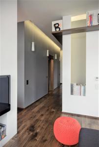 Knižnica v apartmáne