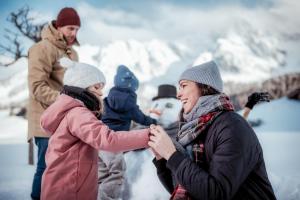 Hostia v ubytovaní Übergossene Alm Resort