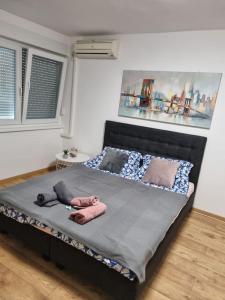 Postel nebo postele na pokoji v ubytování Studio Apartman Bojana 34m2,free wifi,parking