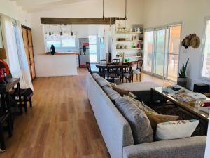 Posezení v ubytování Casa quinta La Justina