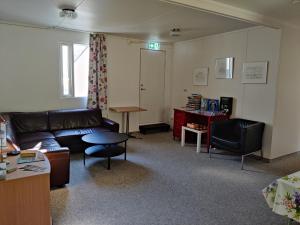Posezení v ubytování Sólbrekka Guesthouse