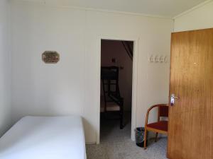 Postel nebo postele na pokoji v ubytování Sólbrekka Guesthouse