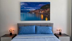 Llit o llits en una habitació de Art Vista Lake Como