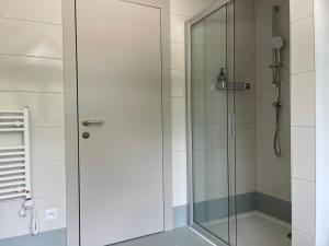 Koupelna v ubytování APARTMÁNY ŠÁRKA