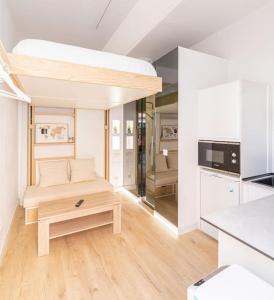 Kuchyň nebo kuchyňský kout v ubytování Coqueto apartamento cerca Bravo Murillo WIFI + 4 fotografie