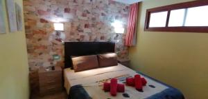 Posteľ alebo postele v izbe v ubytovaní Apartamento Glamour near Yumbo Center + 37 fotografií