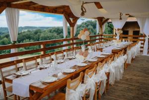 Restaurace v ubytování Kumov konak