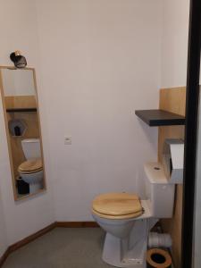 Kúpeľňa v ubytovaní Appartement cosy dans chalet vue Montagne