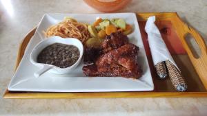 Comida en el bed and breakfast o alrededores