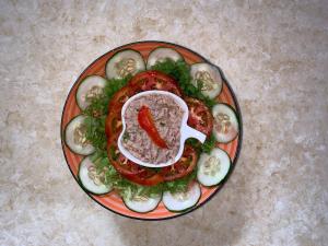 Comida en el bed and breakfast o alrededores