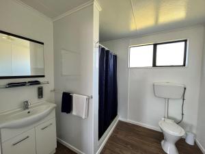 Koupelna v ubytování Bings Motel