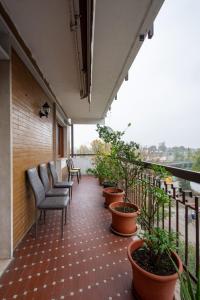 Balkon atau teras di Holly Venice Apartment