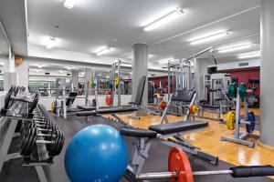 Fitness centrum a/nebo fitness zařízení v ubytování Best Western Royal Star