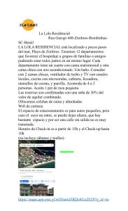 a screenshot of a page of a website with a document at La Lola Residencial in Bombinhas
