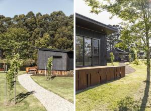 Wombat Edge - Daylesford Region外面的花园