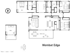 Wombat Edge - Daylesford Region平面图