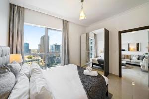 Fotografie z fotogalerie ubytování Nice & Comfy 1BR w/ Marina Views / Walk to beach v Dubaji