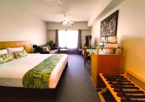 Katil atau katil-katil dalam bilik di Darwin Harbour Suite