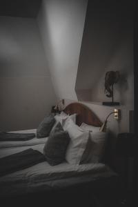 Voodi või voodid majutusasutuse Mojo Hotell toas