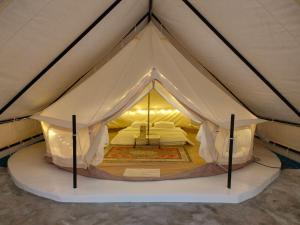 Ένα ή περισσότερα κρεβάτια σε δωμάτιο στο khaolakcamping +13 φωτογραφίες