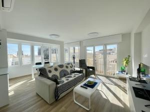 Χώρος καθιστικού στο Luxury Center Apartment