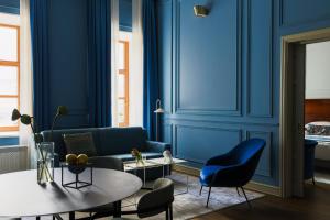 Posezení v ubytování Leopolis Hotel