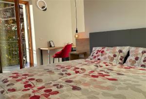 Postel nebo postele na pokoji v ubytování B&B NALÙ