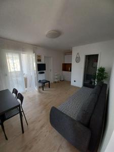 TV a/nebo společenská místnost v ubytování Apartments Sava