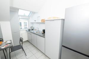 A kitchen or kitchenette at Penthouse Staatsoper
