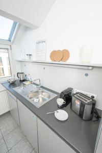 A kitchen or kitchenette at Penthouse Staatsoper