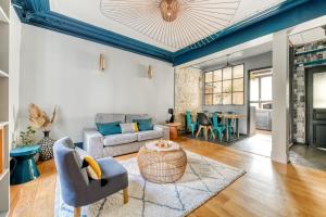 Fotografia z galérie ubytovania Maison 60m² avec jardin de 90m² au centre de Paris v Paríži