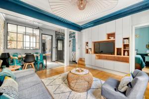 Zdjęcie z galerii obiektu Maison 60m² avec jardin de 90m² au centre de Paris w Paryżu