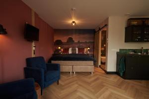 Posezení v ubytování B&B 't Speulderbos