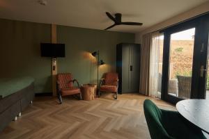Posezení v ubytování B&B 't Speulderbos