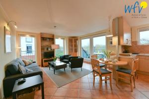 Posezení v ubytování Maisonette-Wohnungen am Steingarten - Ferienwohnung 2