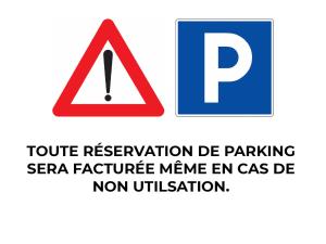Certifikát, hodnocení, plakát nebo jiný dokument vystavený v ubytování Le Parc du Magnolia
