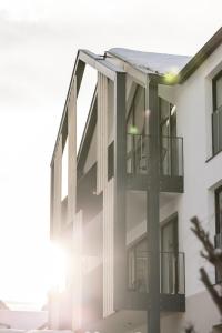Budova, v ktorej sa apartmánový hotel nachádza