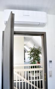 Balkón nebo terasa v ubytování Hotel Garni Haus Dornheim