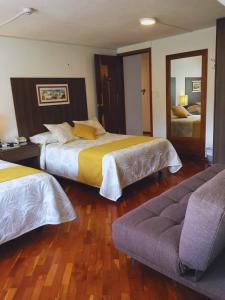 Hotel Sumaq Kayにあるベッド