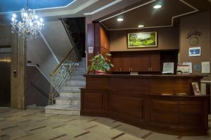 The lobby or reception area at Hotel Marianna