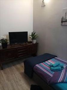 Posteľ alebo postele v izbe v ubytovaní Studio apartman"Mirjana", Podhum 368