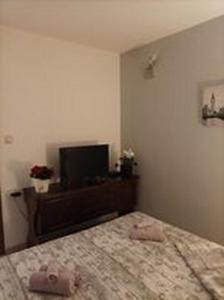 Posteľ alebo postele v izbe v ubytovaní Studio apartman"Mirjana", Podhum 368