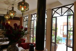 Posezení v ubytování Riad Belle Epoque
