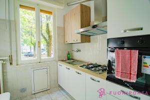 Kuchyň nebo kuchyňský kout v ubytování Residence Dacci