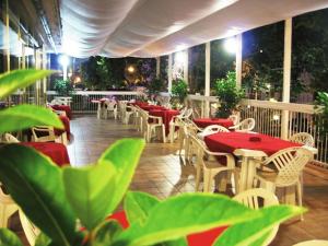 Restaurace v ubytování Hotel Galles Rimini