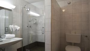 Kúpeľňa v ubytovaní Hotel Sonnblick