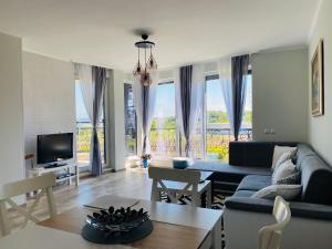 Χώρος καθιστικού στο Apartments in Complex Sunny Island Deluxe